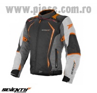 Geaca (jacheta) barbati Racing Seventy vara/iarna model SD-JR47 culoare: gri/portocaliu – marime: L